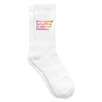 Biathlon - Tennis socks - white - Right