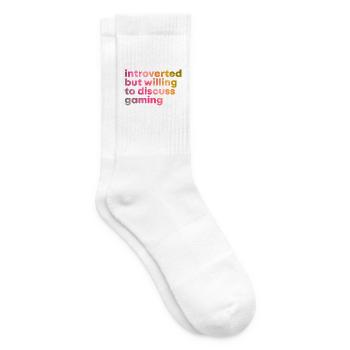 Jeu - Chaussettes de tennis - blanc - Droite