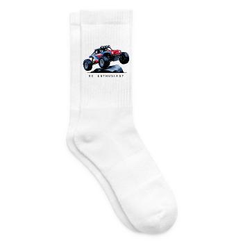 Voiture RC - Chaussettes de tennis - blanc - Droite