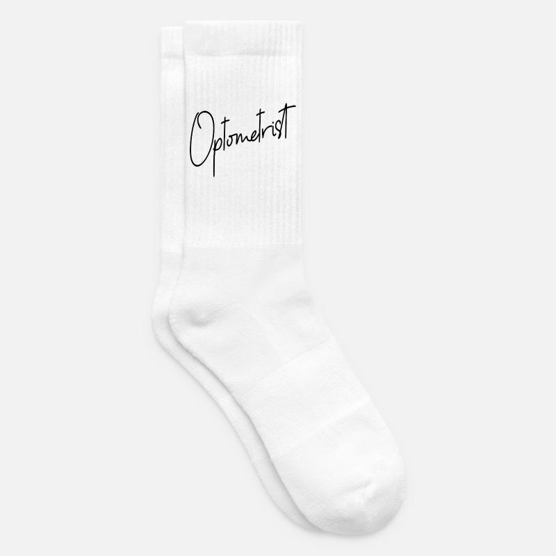Augenoptik Optometrie Optometrist - Tennissocken - Weiß