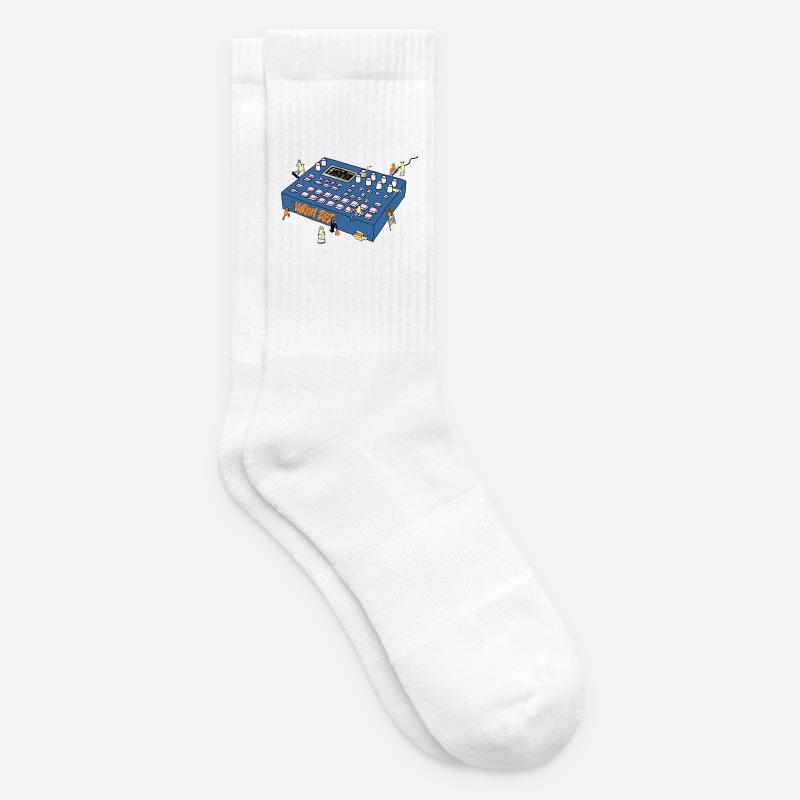 Mixing console - Tennissocken - Weiß