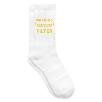 Im A Grandma I Do What I Want Nana Mimi Gigi - Tennissocken - Weiß - Rechts