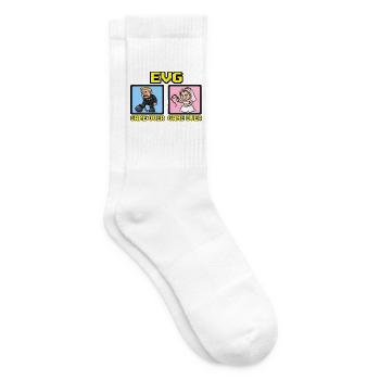Junggesellenabschied, Junggesellenabschied, Hochzeit - Tennissocken - Weiß - Rechts