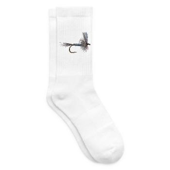 Blue Dun Streamer - Tennissocken - Weiß - Rechts