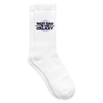 Beste Vati in der Galaxie - Tennissocken - Weiß - Rechts