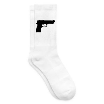 Gun - Tennis socks - white - Right