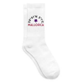 Mallorca - Tennissocken - Weiß - Rechts
