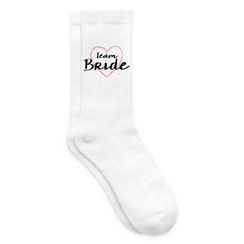 Bachelor Party de l'équipe Bride Heart - Chaussettes de tennis - blanc - Droite