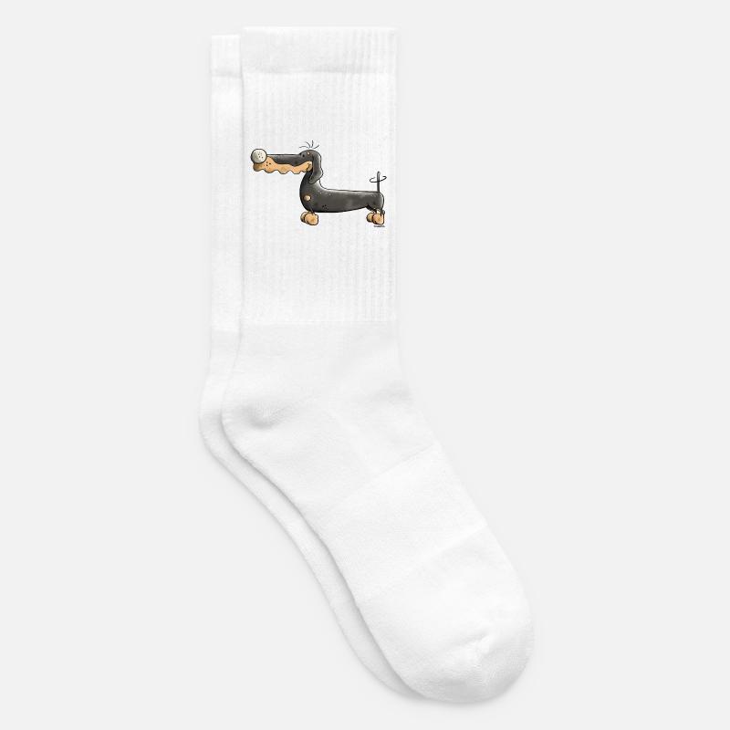 Mignon Teckel - Chaussettes de tennis - blanc