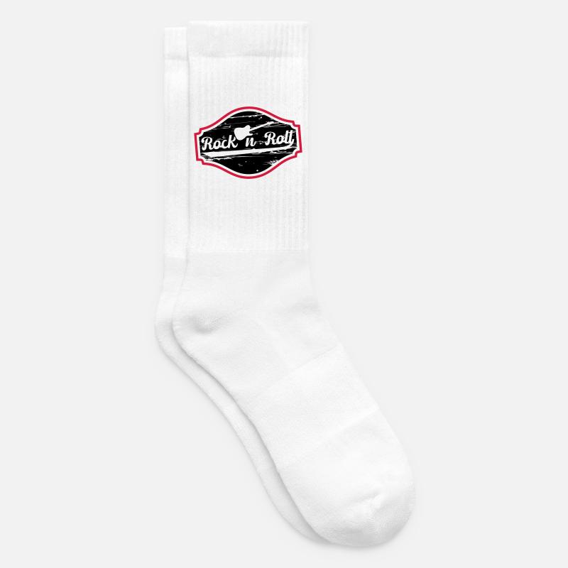 Rock n Roll Baby - Tennissocken - Weiß