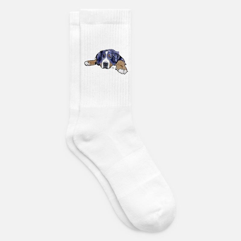 Bouvier bernois - Chaussettes de tennis - blanc
