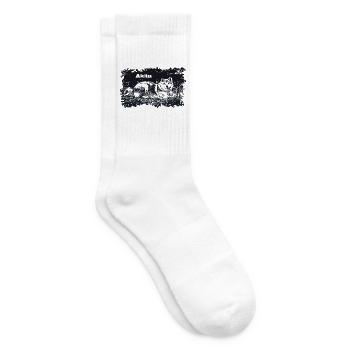 Akita - Tennis socks - white - Right