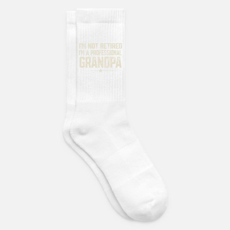 Opa - Tennissocken - Weiß