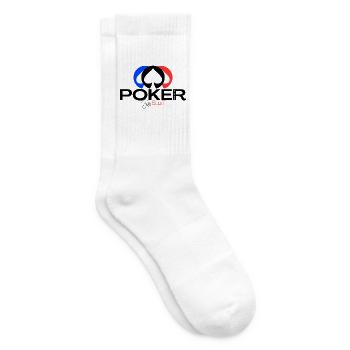 POKER Elegance "Zero bluff Poker outfit"  - Chaussettes de tennis - blanc - Droite