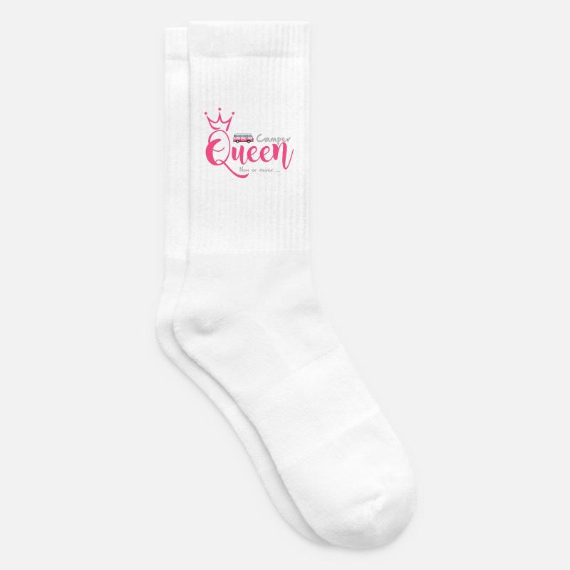 Camper Queen - Tennissocken - Weiß
