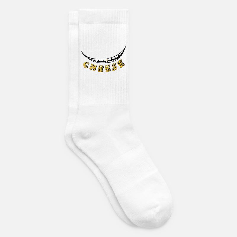 Cheese :) - Tennissocken - Weiß