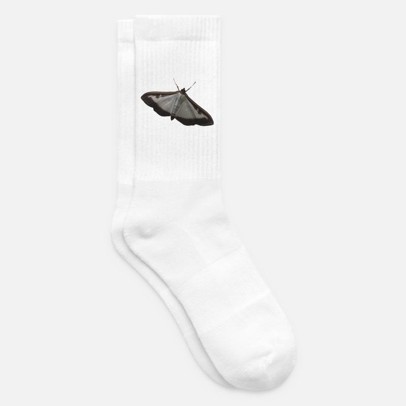 Buchsbaumzünsler - Tennissocken - Weiß