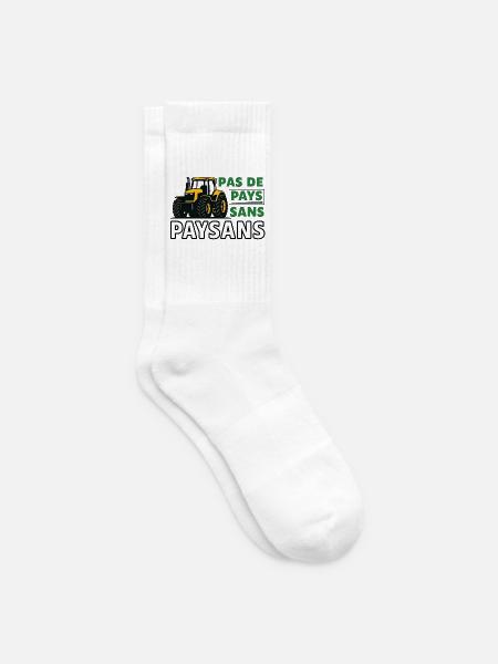 Kein Land ohne Landwirte - Tennissocken - Weiß