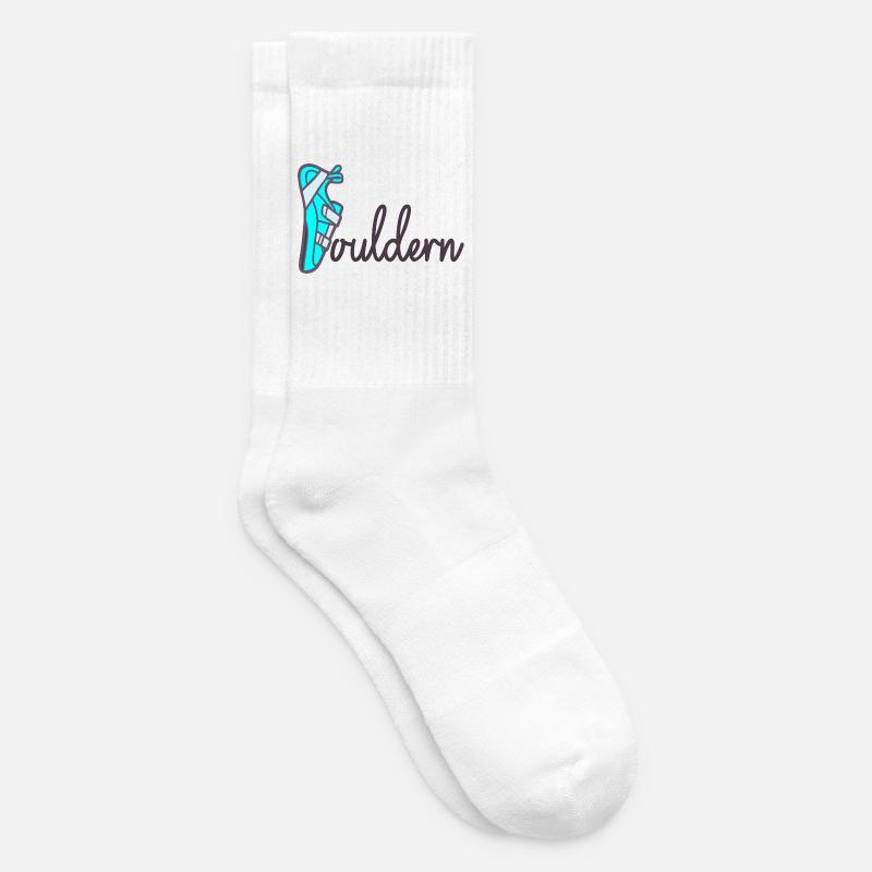 Vatertag Papa Bouldern - Tennissocken - Weiß