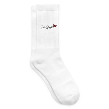 Zemër Shqiptare – Albanisches Herz - Tennissocken - Weiß - Rechts