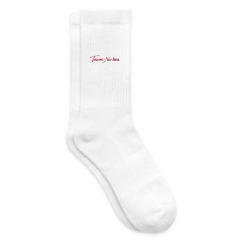 Team Kein BH - Tennissocken - Weiß - Rechts