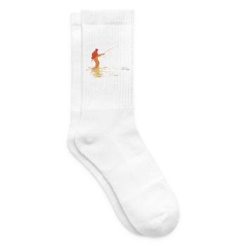 Fischer Sketch Style rétro - Chaussettes de tennis - blanc - Droite