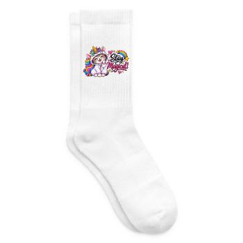 Stay Magical Einhorn-Kätzchen Hoodie - Tennissocken - Weiß - Rechts