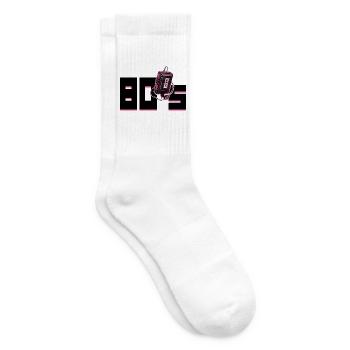 80er Jahre - Tennissocken - Weiß - Rechts