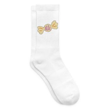 Bonbon süsser nationaler süßigkeiten tage  - Tennissocken - Weiß - Rechts