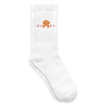 Boykin Spaniel - Tennissocken - Weiß - Rechts