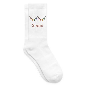 2. 2 JAHRE - Tennissocken - Weiß - Rechts
