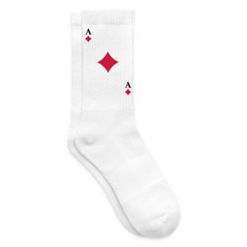 As de Carreau - Chaussettes de tennis - blanc - Droite