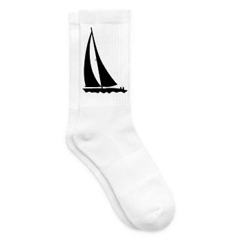 voile - Chaussettes de tennis - blanc - Droite