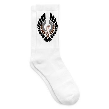 Hawk Tribal - Chaussettes de tennis - blanc - Droite