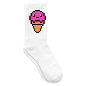 ice cream - Tennis socks - white - Right