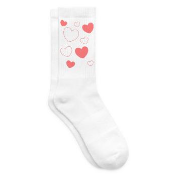 Cadeau pour la fête des mères : Idée de cadeau pour la fête des mères - Chaussettes de tennis - blanc - Droite