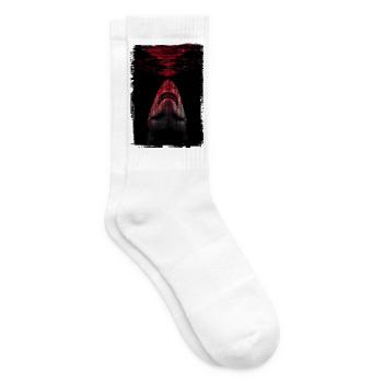 Der Hai - Tennissocken - Weiß - Rechts