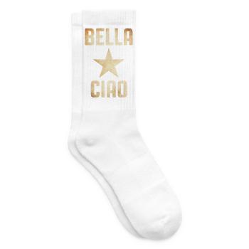 Partisan Singing - Tennis socks - white - Right
