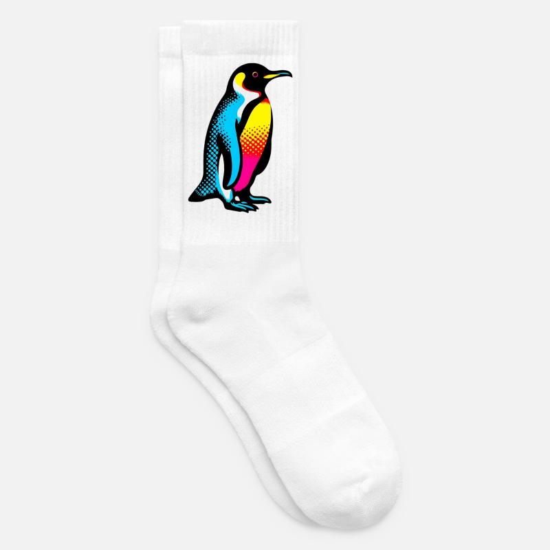 Pinguin - Tennissocken - Weiß