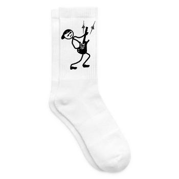 Stickmen Gitarrist 2 - Tennissocken - Weiß - Rechts