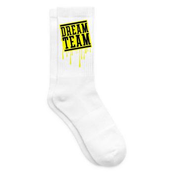 Dream Team - Tennissocken - Weiß - Rechts