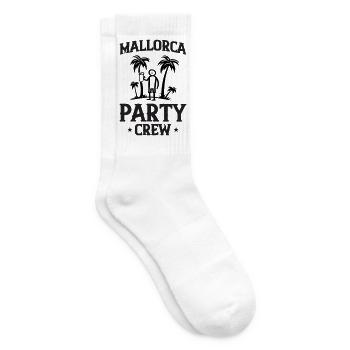 Mallorca Party Crew - Tennissocken - Weiß - Rechts