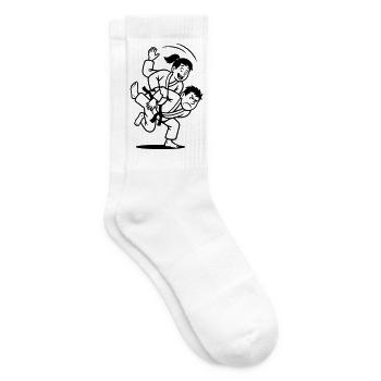 Judoka Throw - Tennis socks - white - Right
