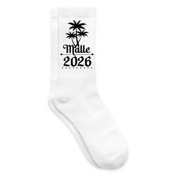 Malle 2026 - Tennis socks - white - Right