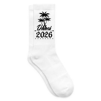Dubai 2026 - Tennis socks - white - Right
