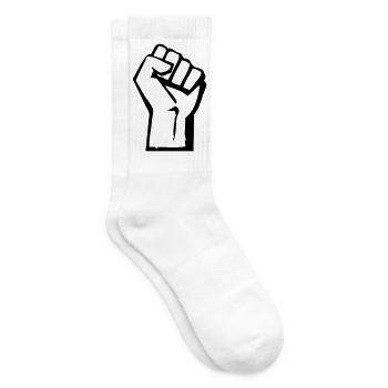 Faust - Proletariat - Worker - Tennis socks - white - Right