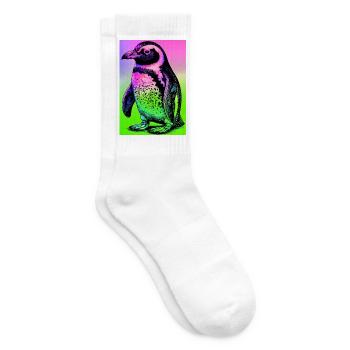 penguin - Tennis socks - white - Right