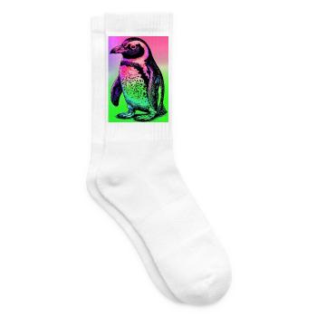 penguin - Tennis socks - white - Right