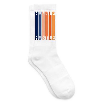 Bescheidener Hustle Unternehmer Geschäftsmann Businesswo - Tennissocken - Weiß - Rechts