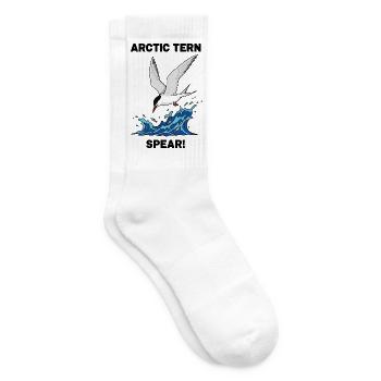 Sterne Arctique Pêche Mer Spear Arctic Tern  - Chaussettes de tennis - blanc - Droite